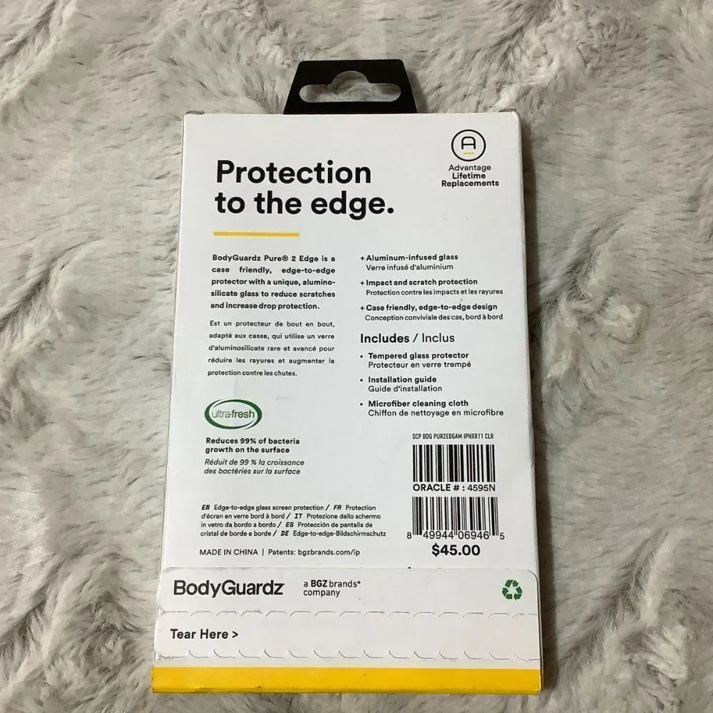 Body Gardz Iphone 11/XR 2 pack screen protector
